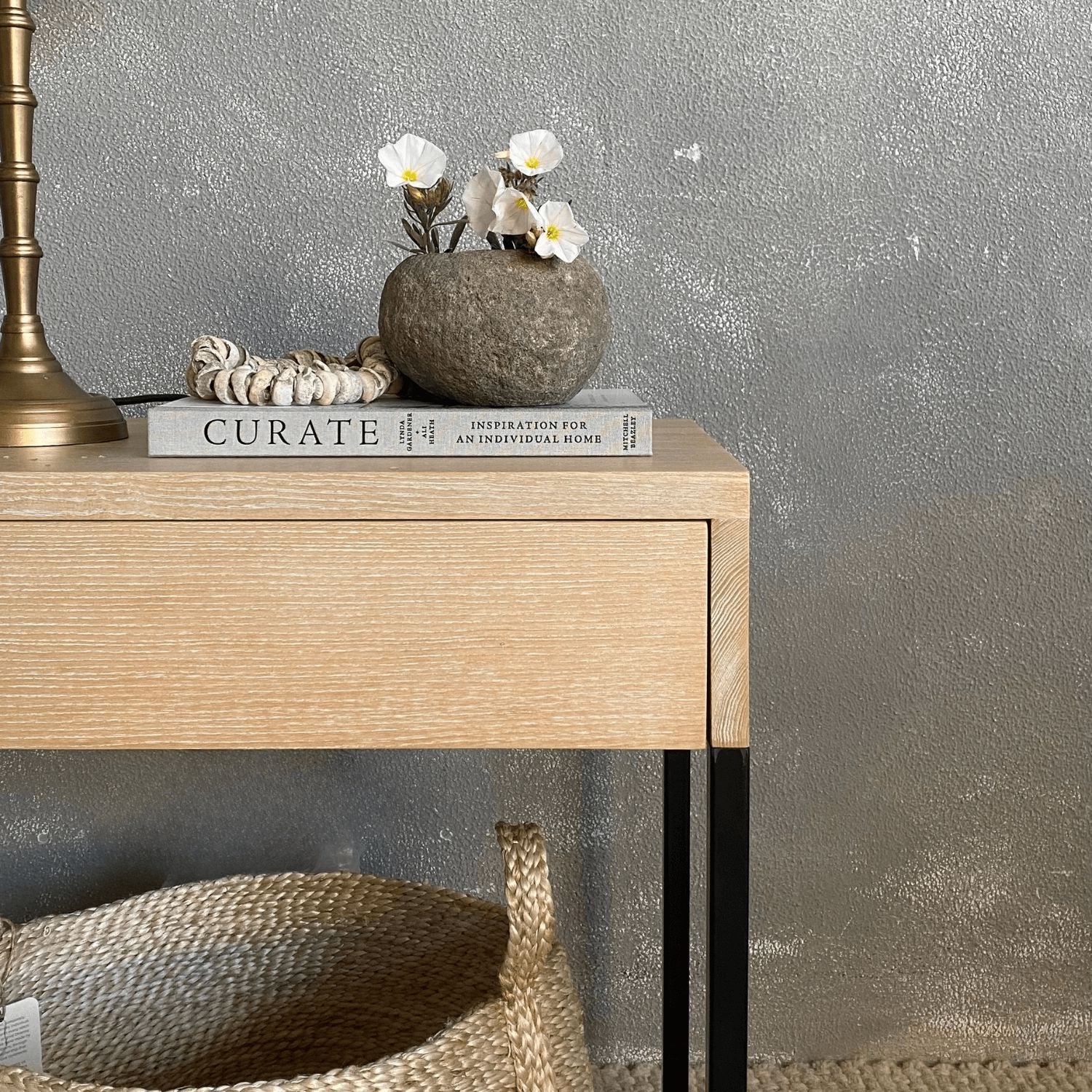 Manhattan Bedside L650mm Bedroom Furniture Beachwood Designs