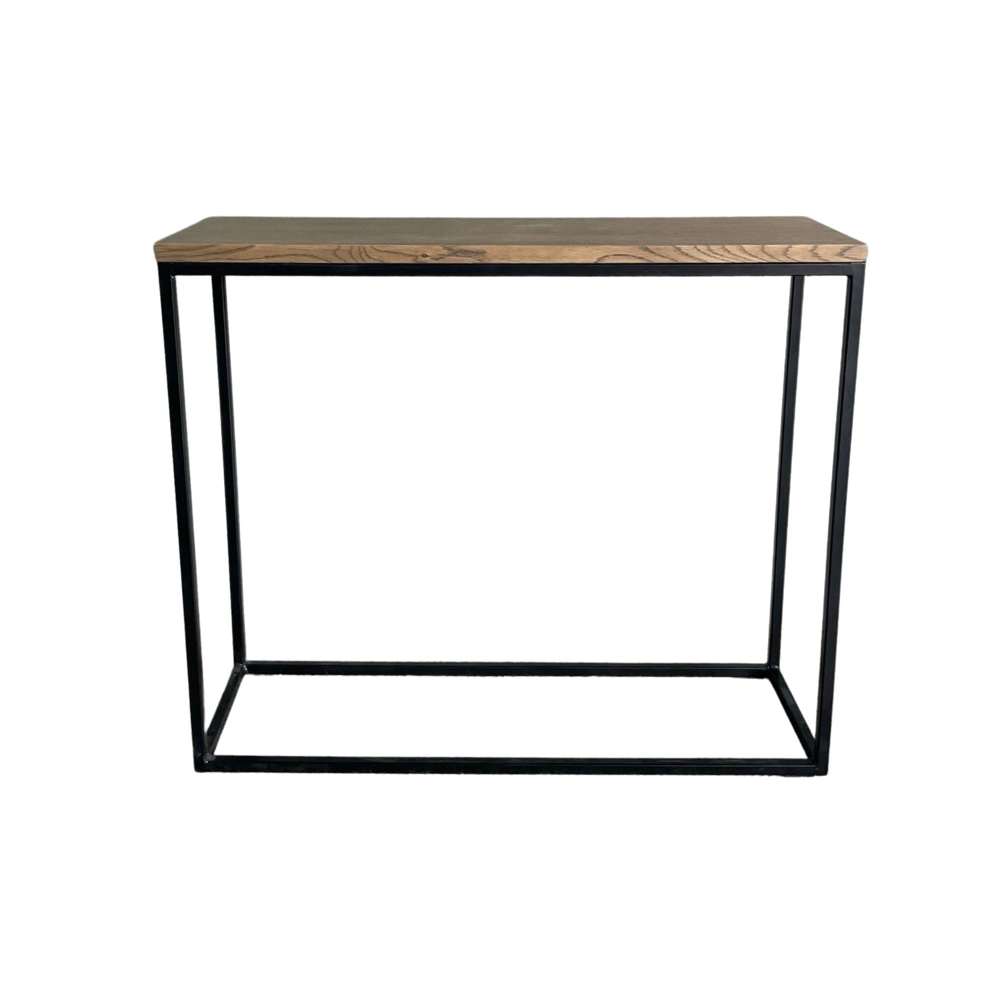 Manhattan Console L1000mm Living Furniture Beachwood Designs Weathered Oak 