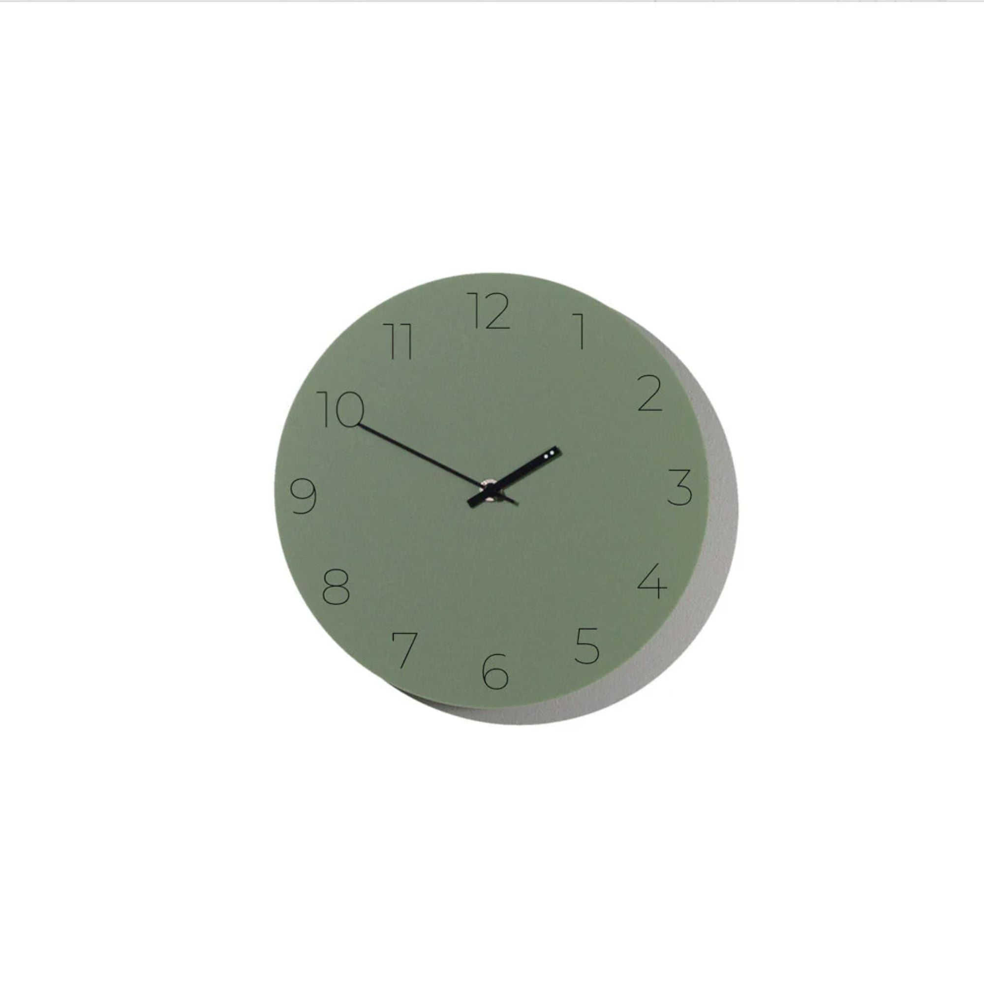 Minimal Clock | Small - 250D Homewares Beachwood Designs Olive