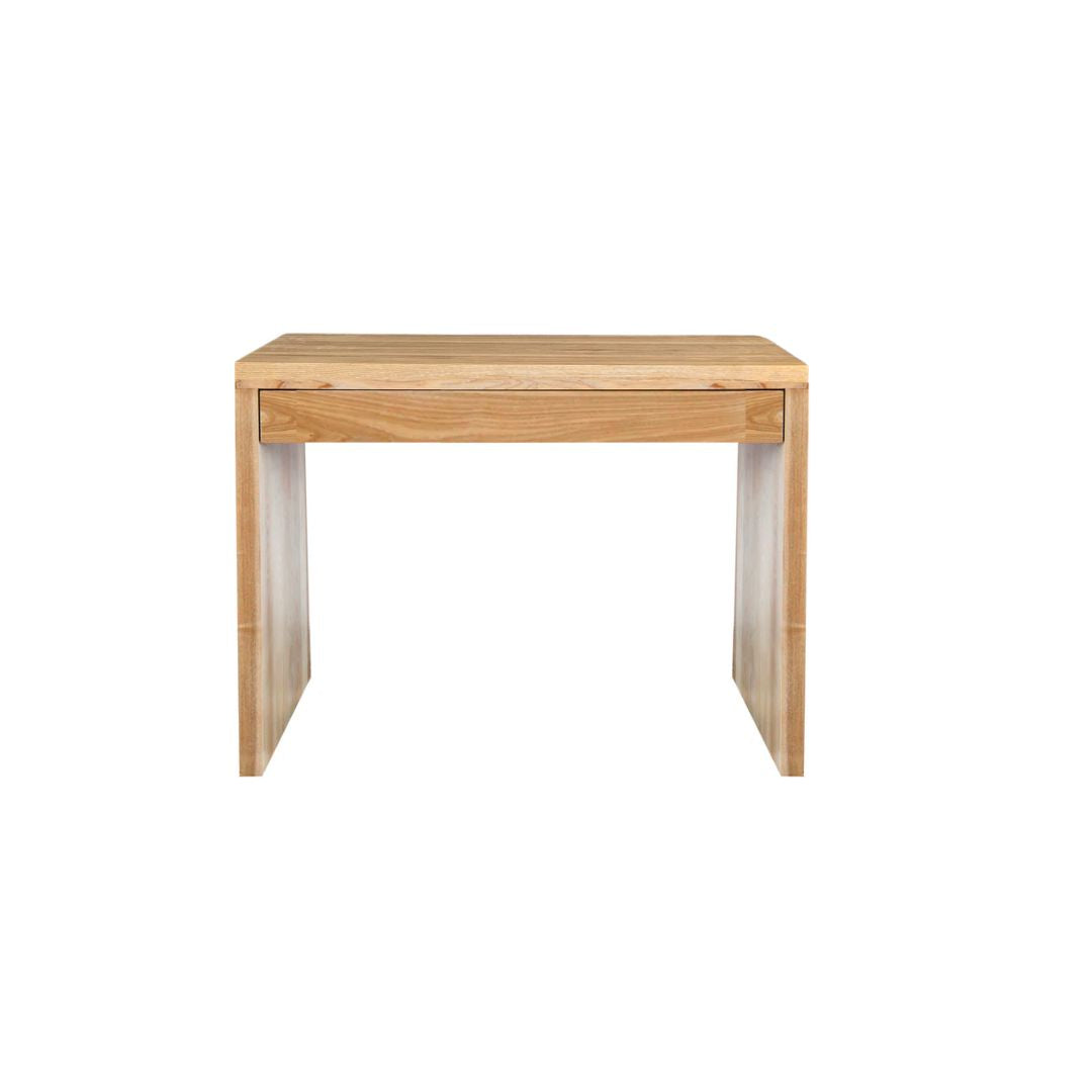 Modern Desk with 1 Drawer L1000mm Office & Storage Furniture Beachwood Designs Limed Ash