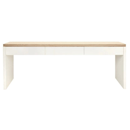 Beachwood Designs-Modern Desk with 3 Drawers L2000mm