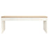 Modern Desk with 3 Drawers L2000mm Office & Storage Furniture Beachwood Designs White & Limed Ash