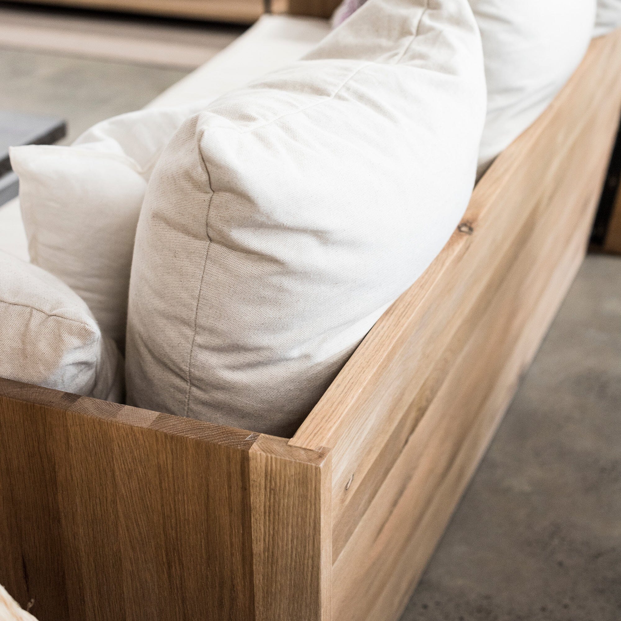 Modern Oak Daybed Living Furniture Beachwood Designs