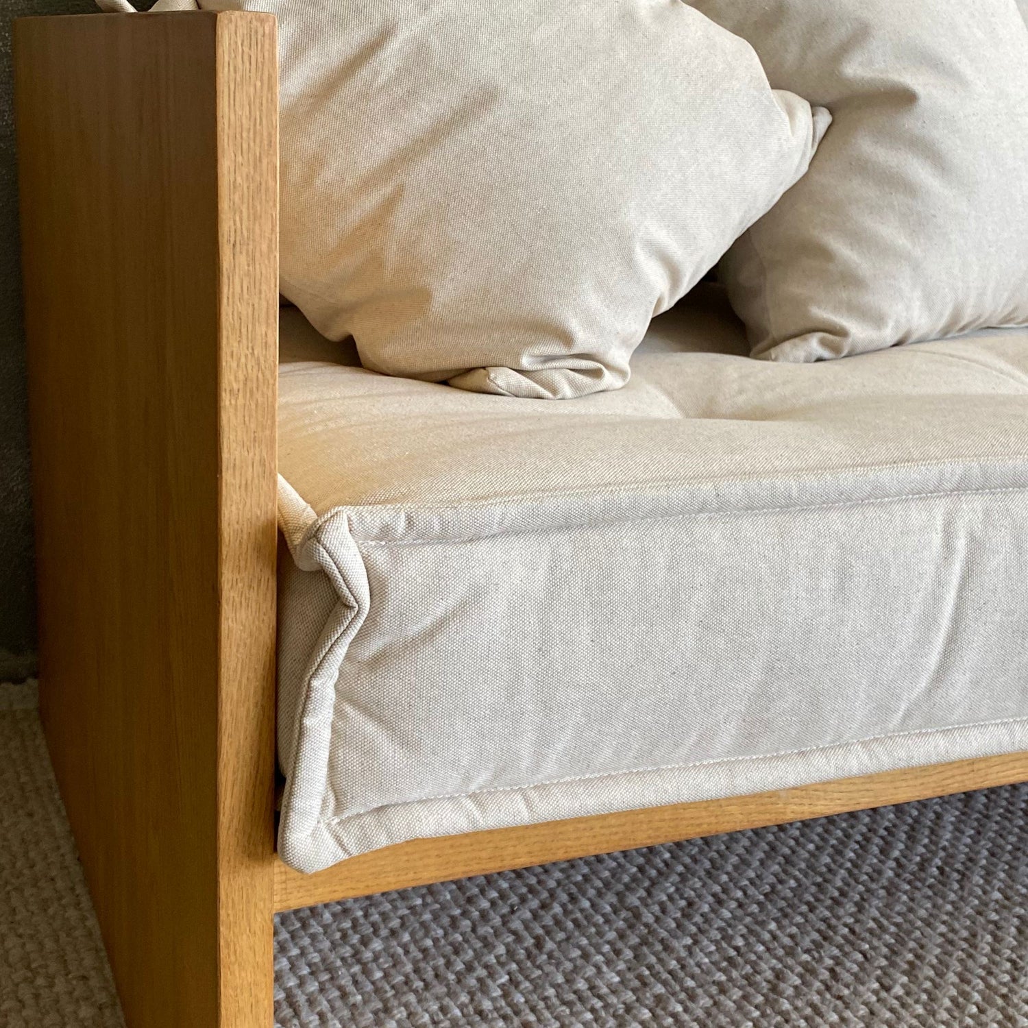 Modern Oak Daybed Living Furniture Beachwood Designs