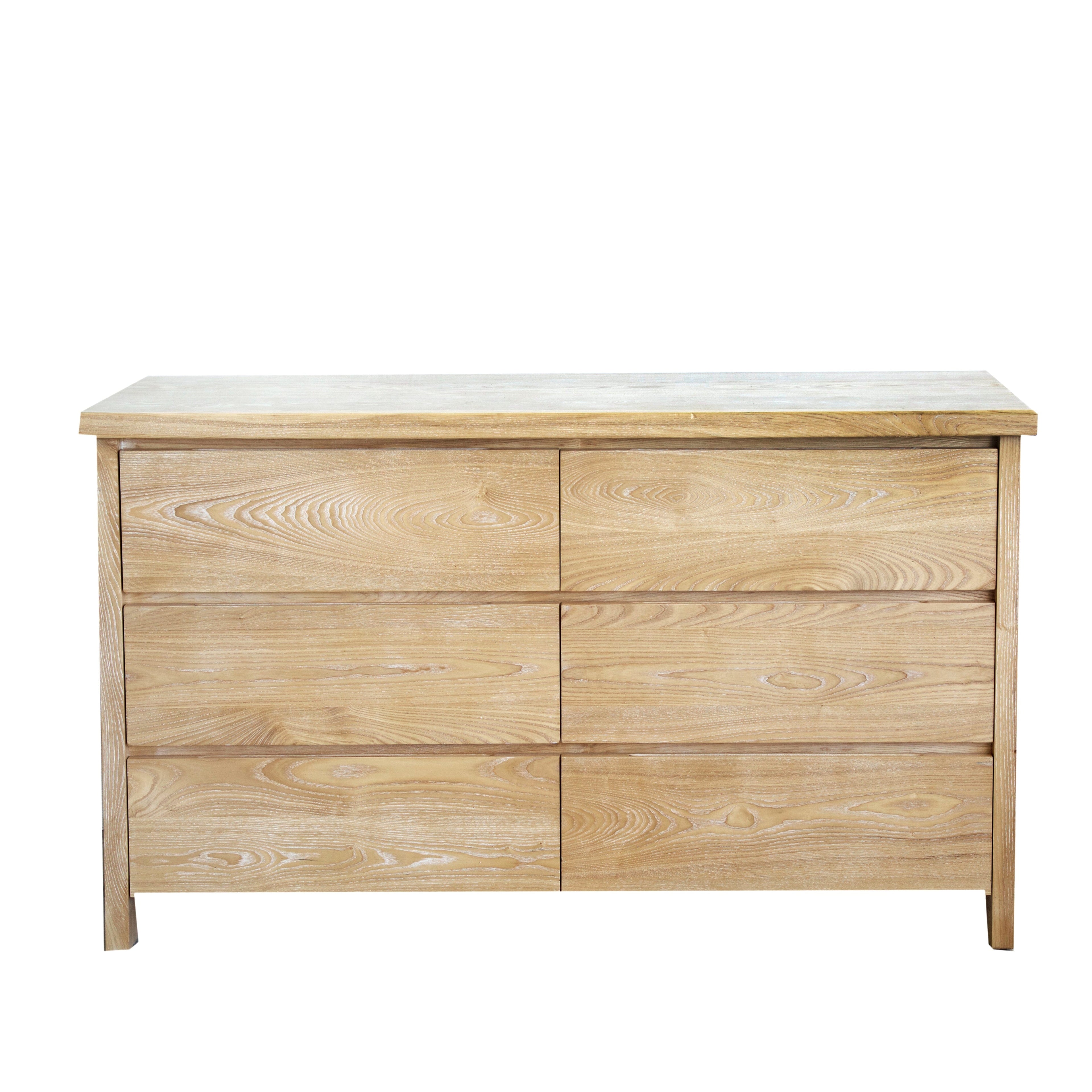 Newport Chest of Drawers L1600mm Bedroom Furniture Beachwood Designs Limed Ash