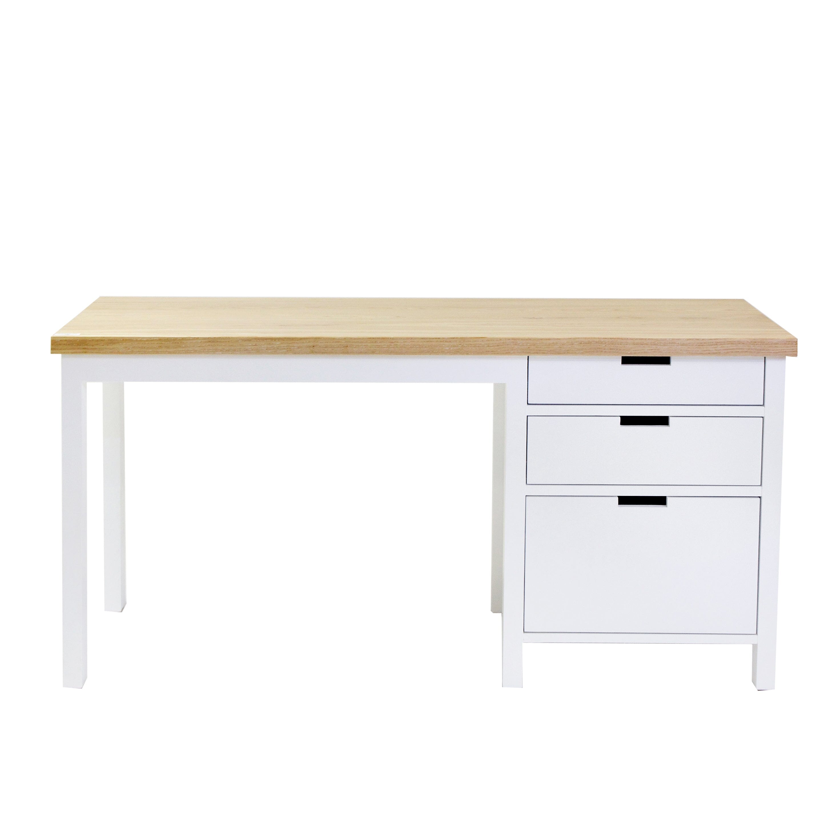Newport Desk L1500mm with 3 Drawers Office & Storage Furniture Beachwood Designs