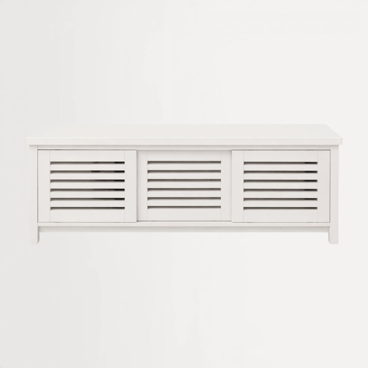 Newport Media Unit L1600mm Living Furniture Beachwood Designs White