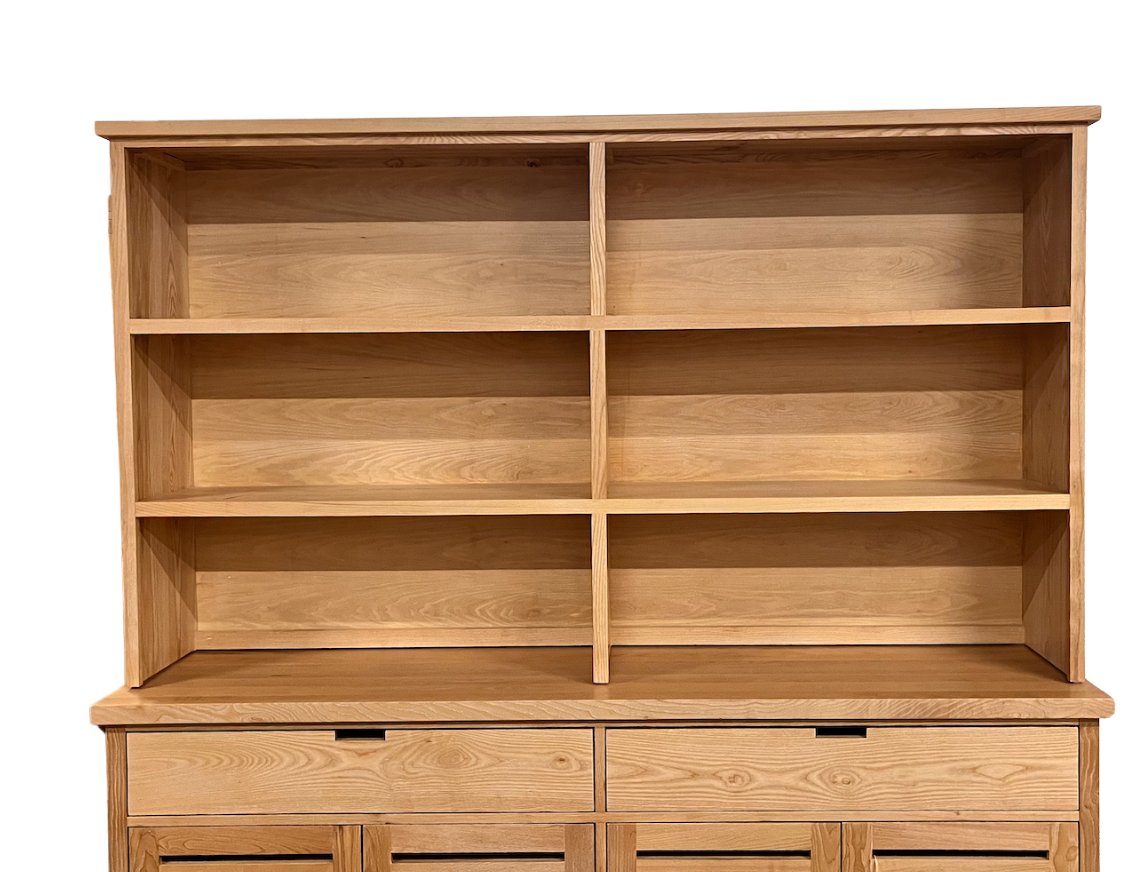 Newport Shelving Hutch L 2000mm Office & Storage Furniture Beachwood Designs