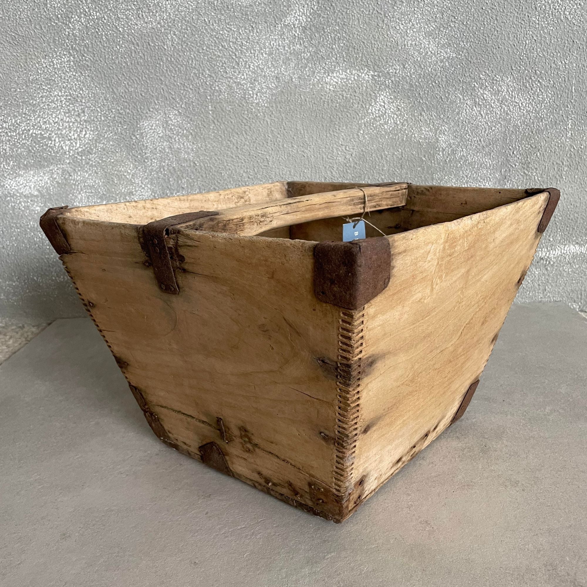 Old Chinese Rice Bucket Homewares Beachwood Designs