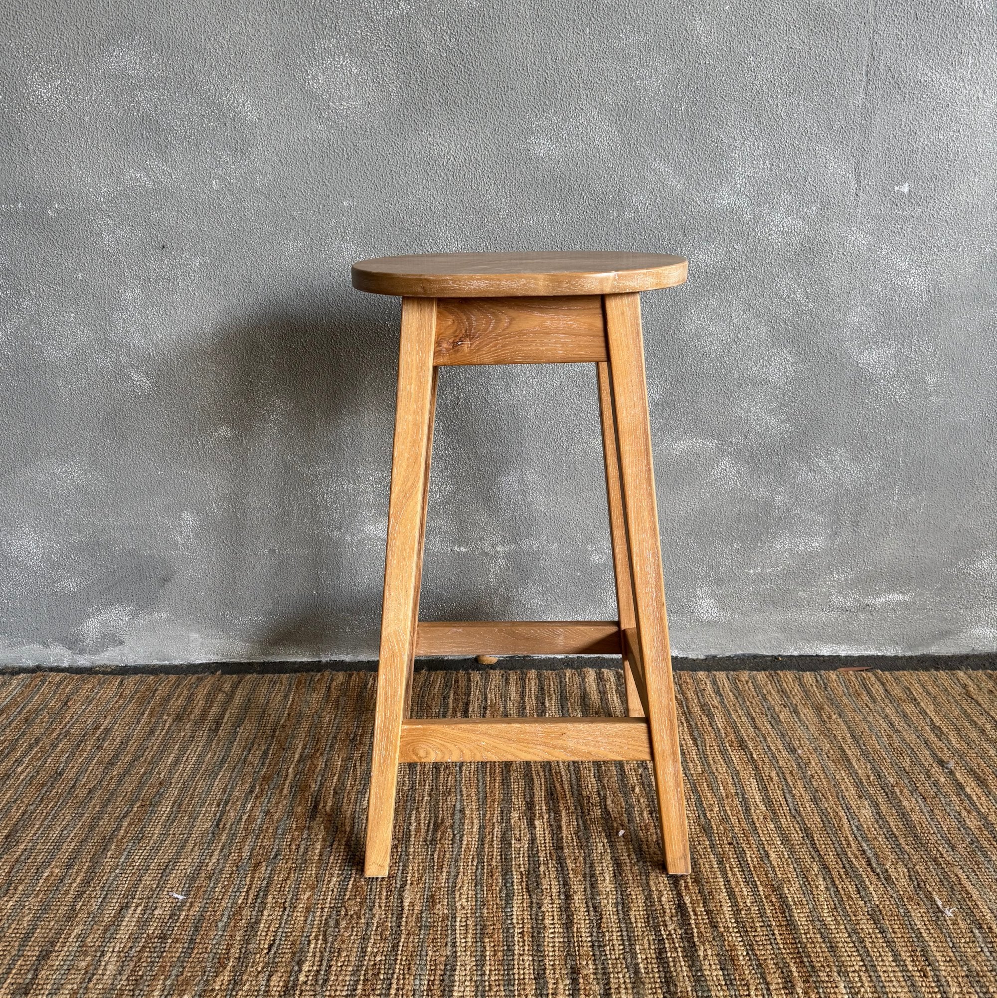 Oval Bartool - Limed Ash Dining Furniture Beachwood Designs