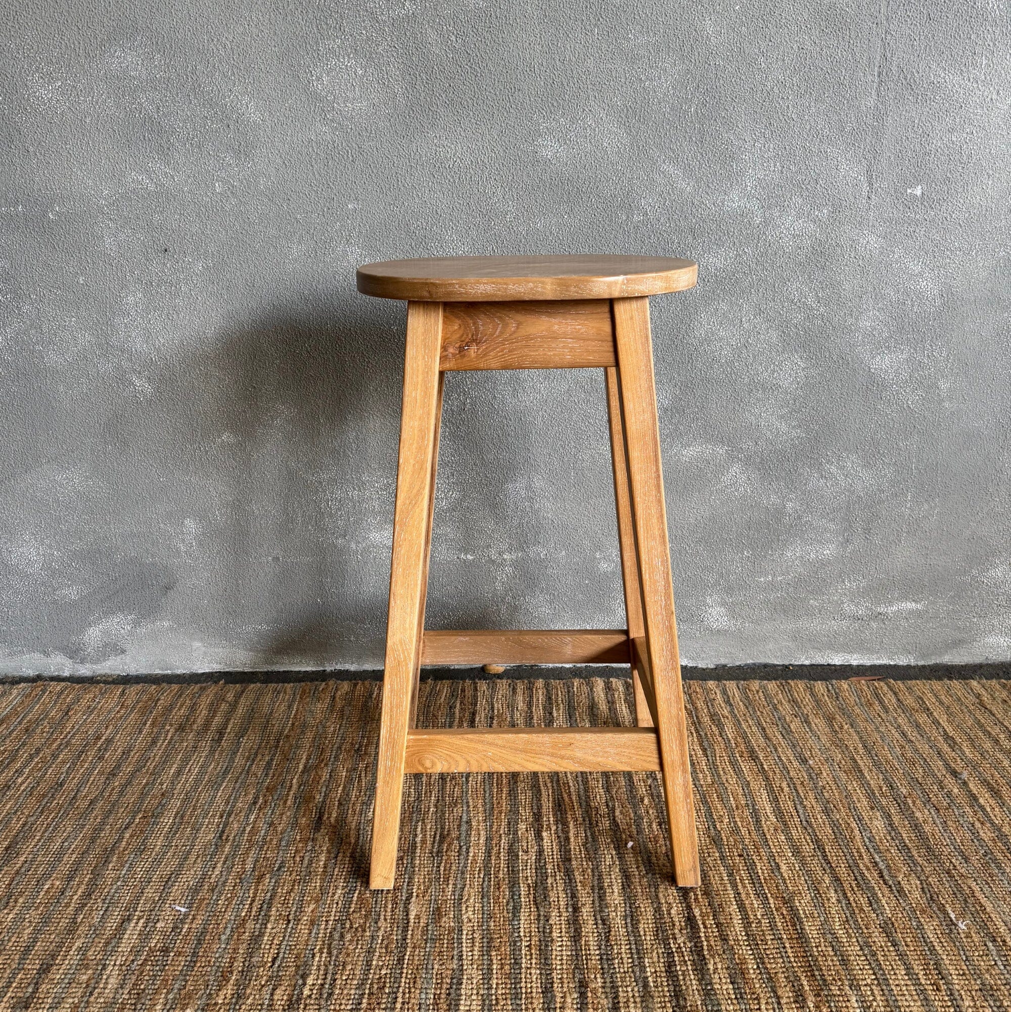 Oval Bartool - Limed Ash Dining Furniture Beachwood Designs