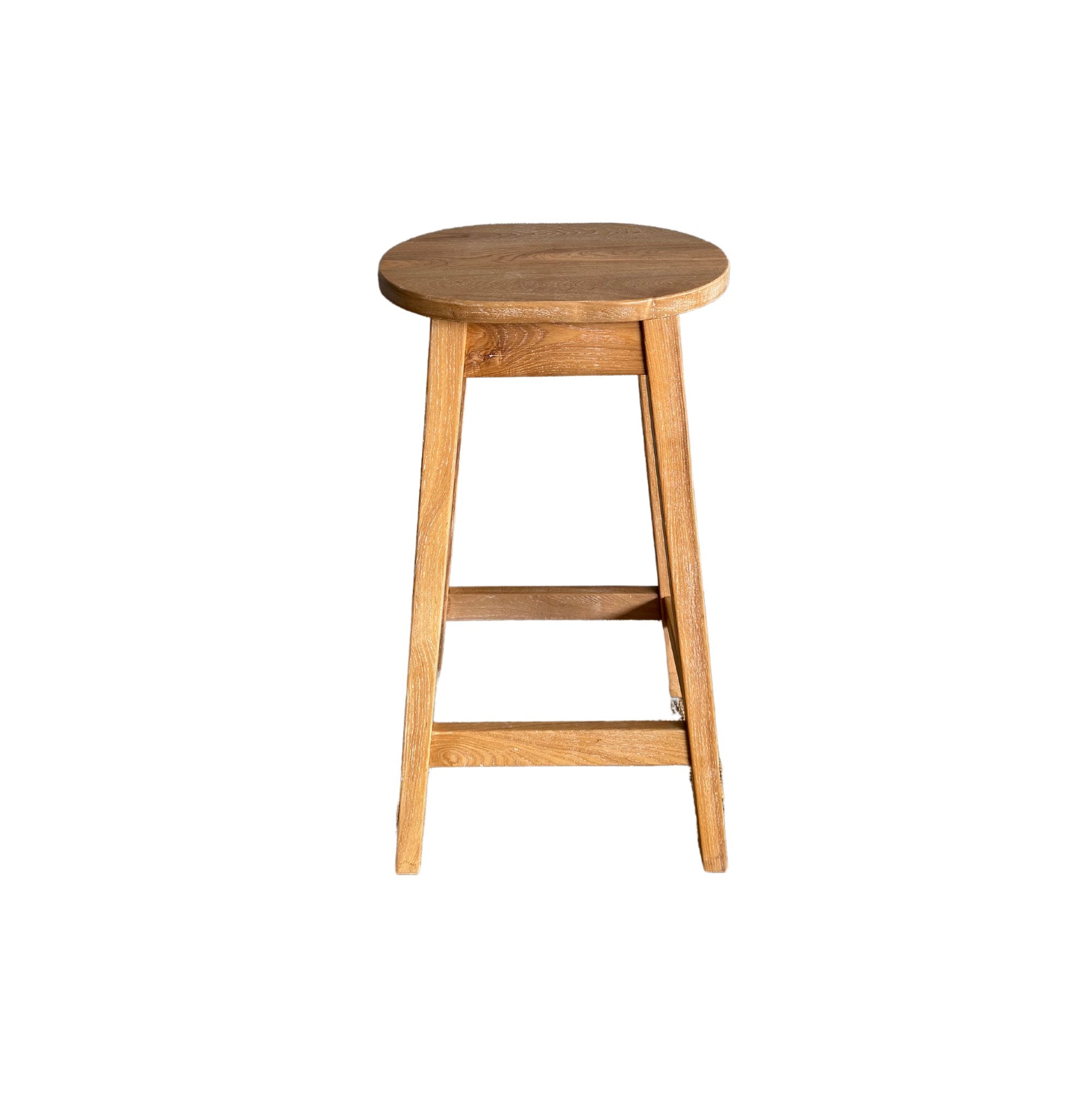 Oval Bartool - Limed Ash Dining Furniture Beachwood Designs