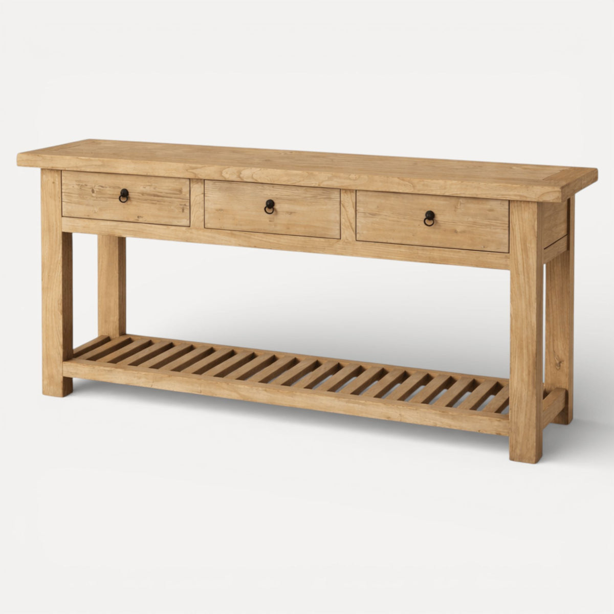 Overhang Elm Console L1800mm Living Furniture Beachwood Designs