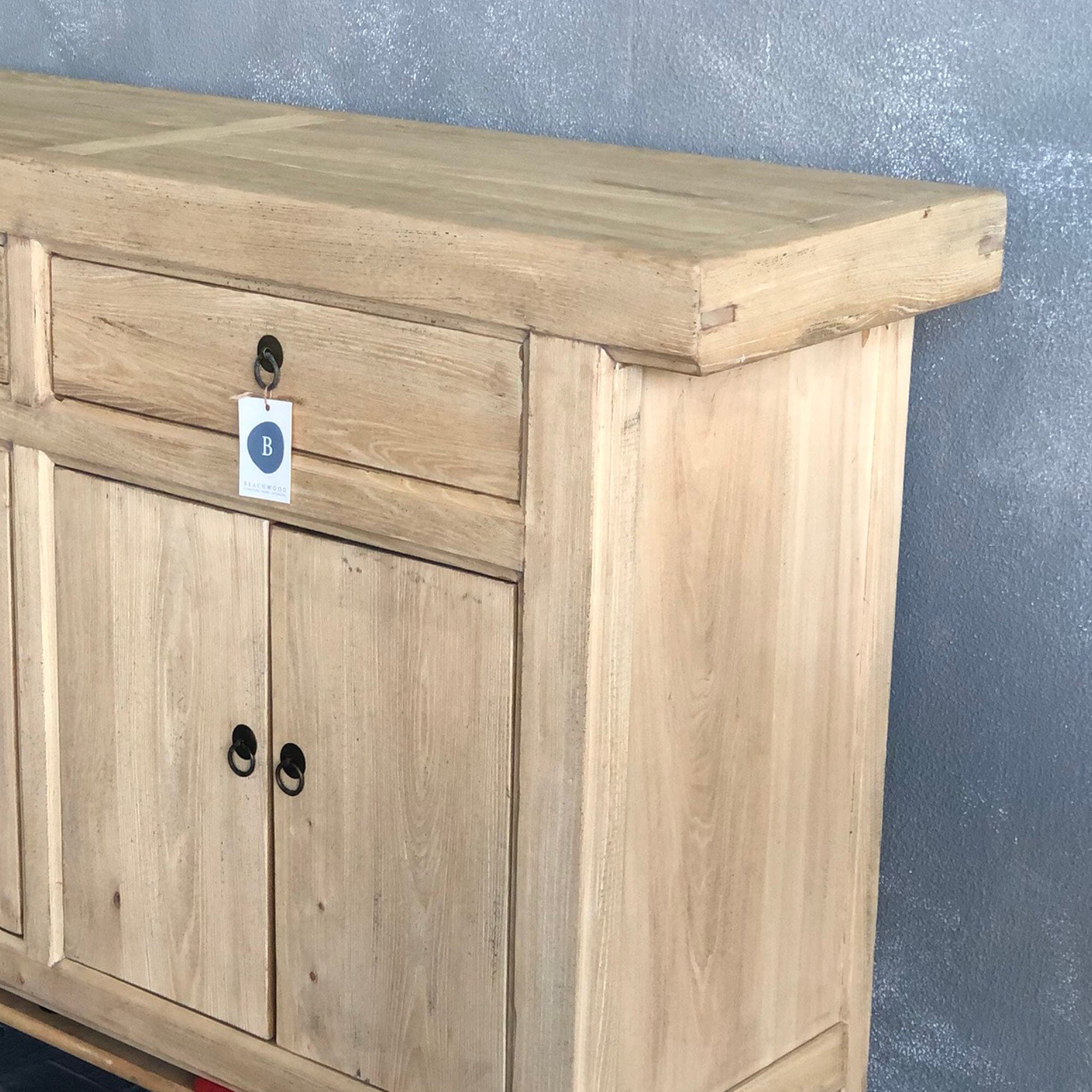 Overhang Elm Sideboard L1500mm Living Furniture Beachwood Designs