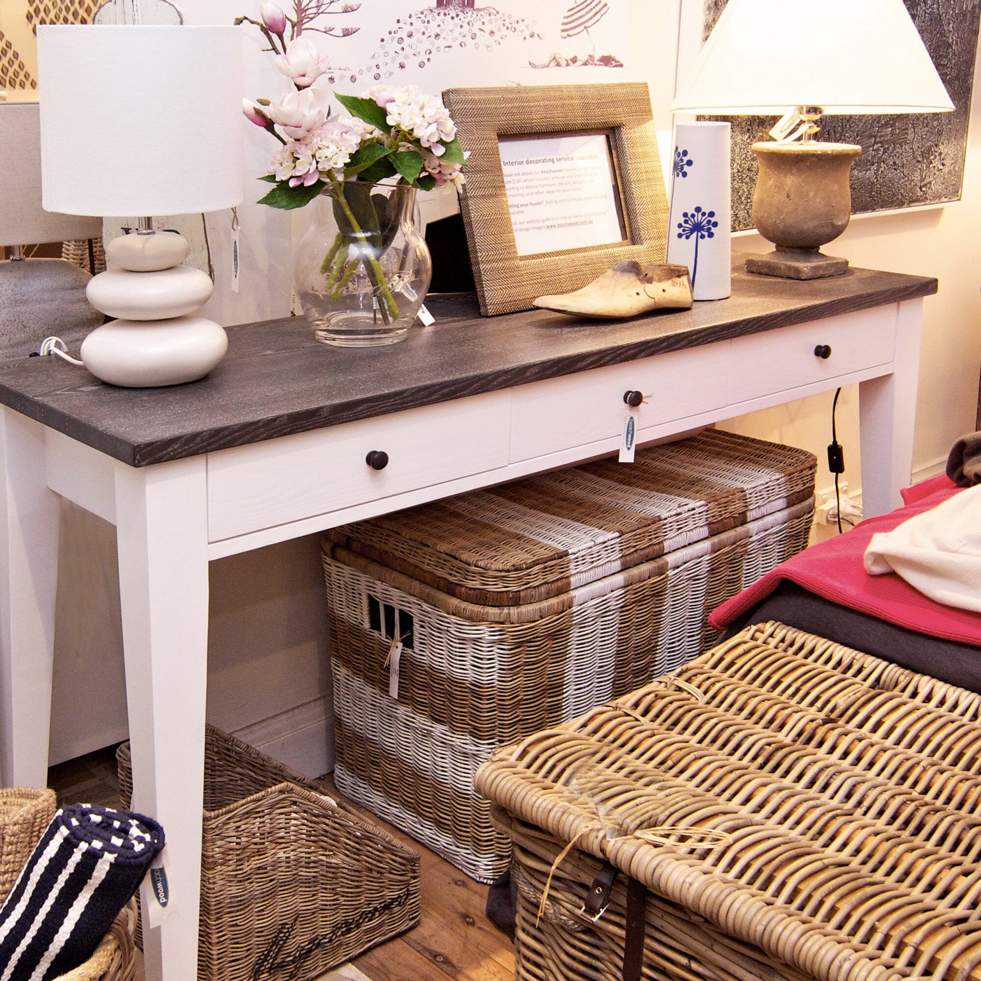 Pacific Console L1500mm Living Furniture Beachwood Designs