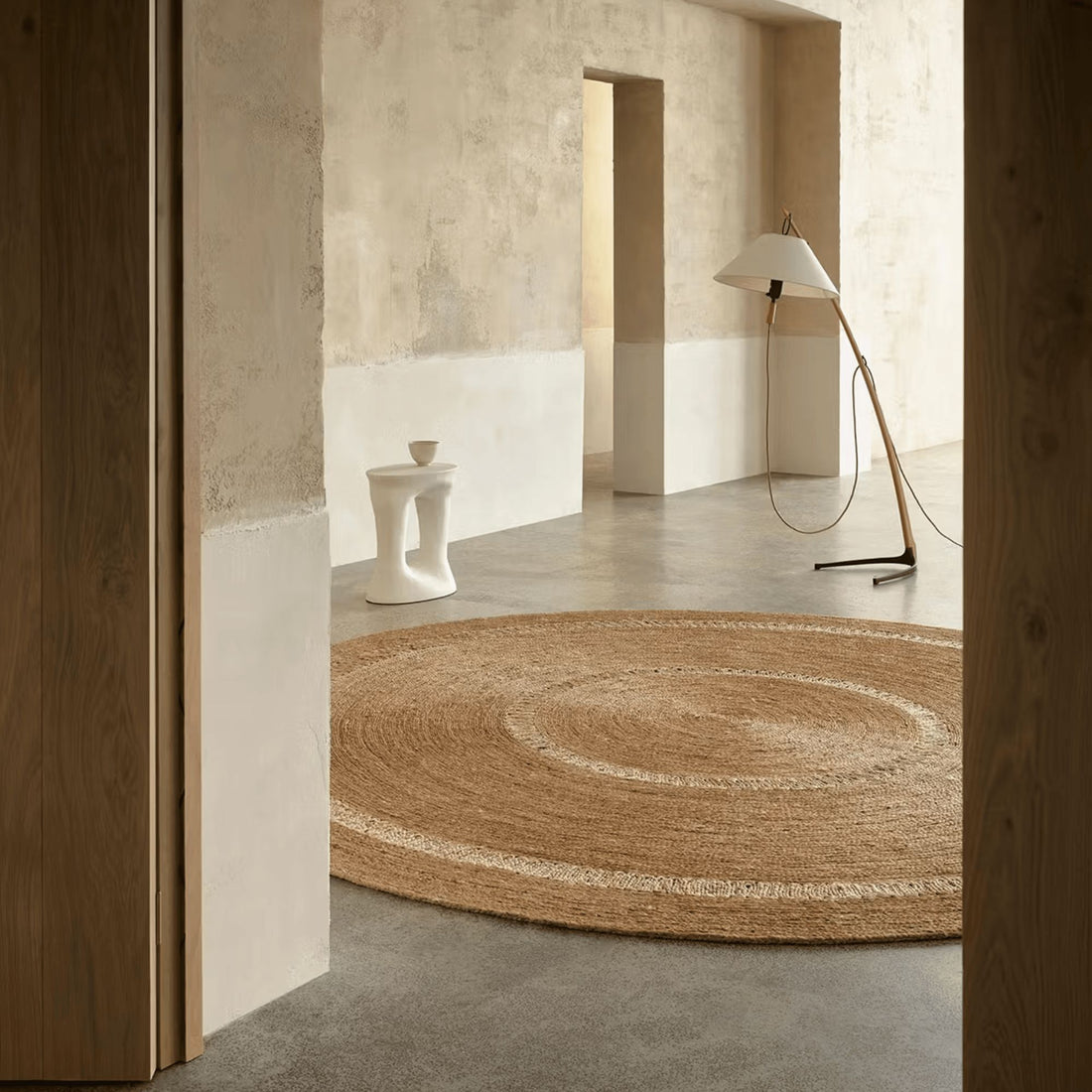 PETUNIA Rugs Armadillo Natural - Armadillo 1.82m diam.