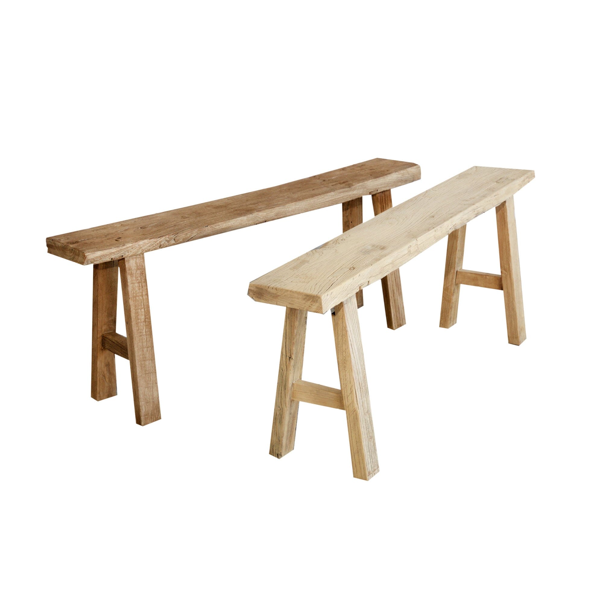 Reclaimed Elm Bench Seat L1200mm Dining Furniture Beachwood Designs
