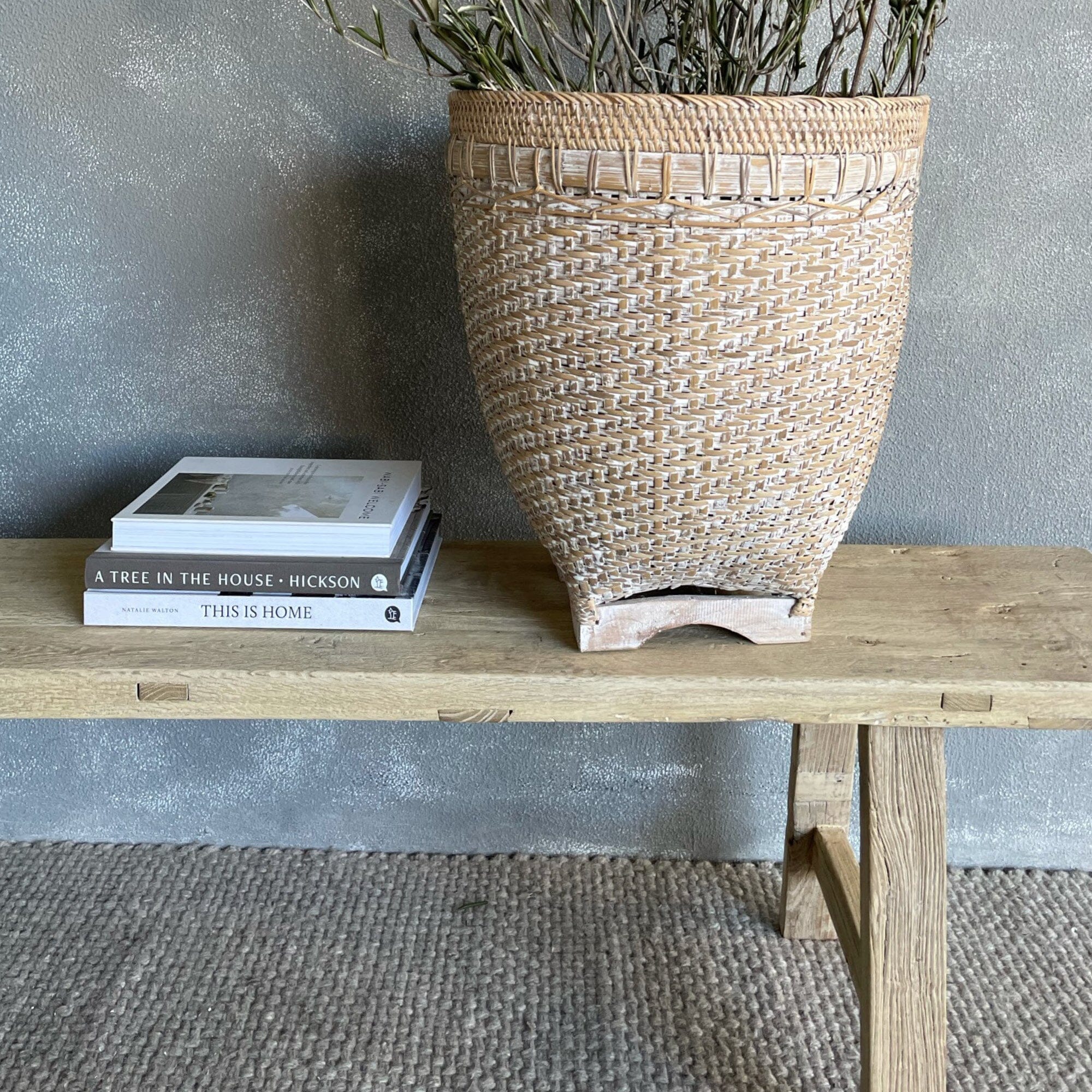 Reclaimed Elm Bench Seat L1200mm Dining Furniture Beachwood Designs