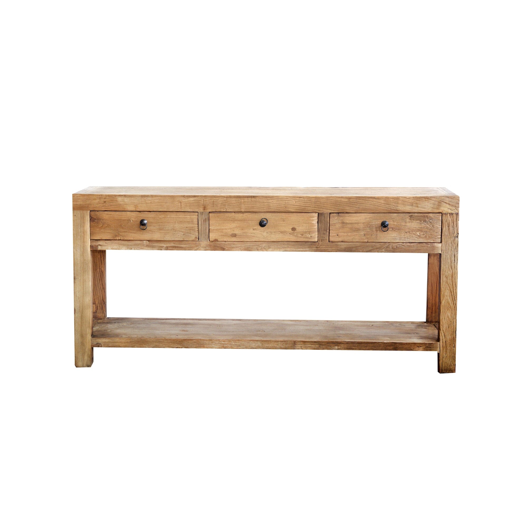 Reclaimed Elm Console L1800mm Living Furniture Beachwood Designs Natural Elm