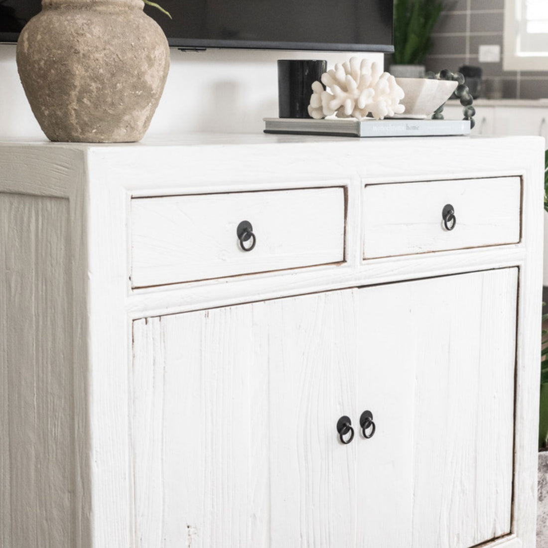Reclaimed Elm Sideboard L1000mm Living Furniture Beachwood Designs