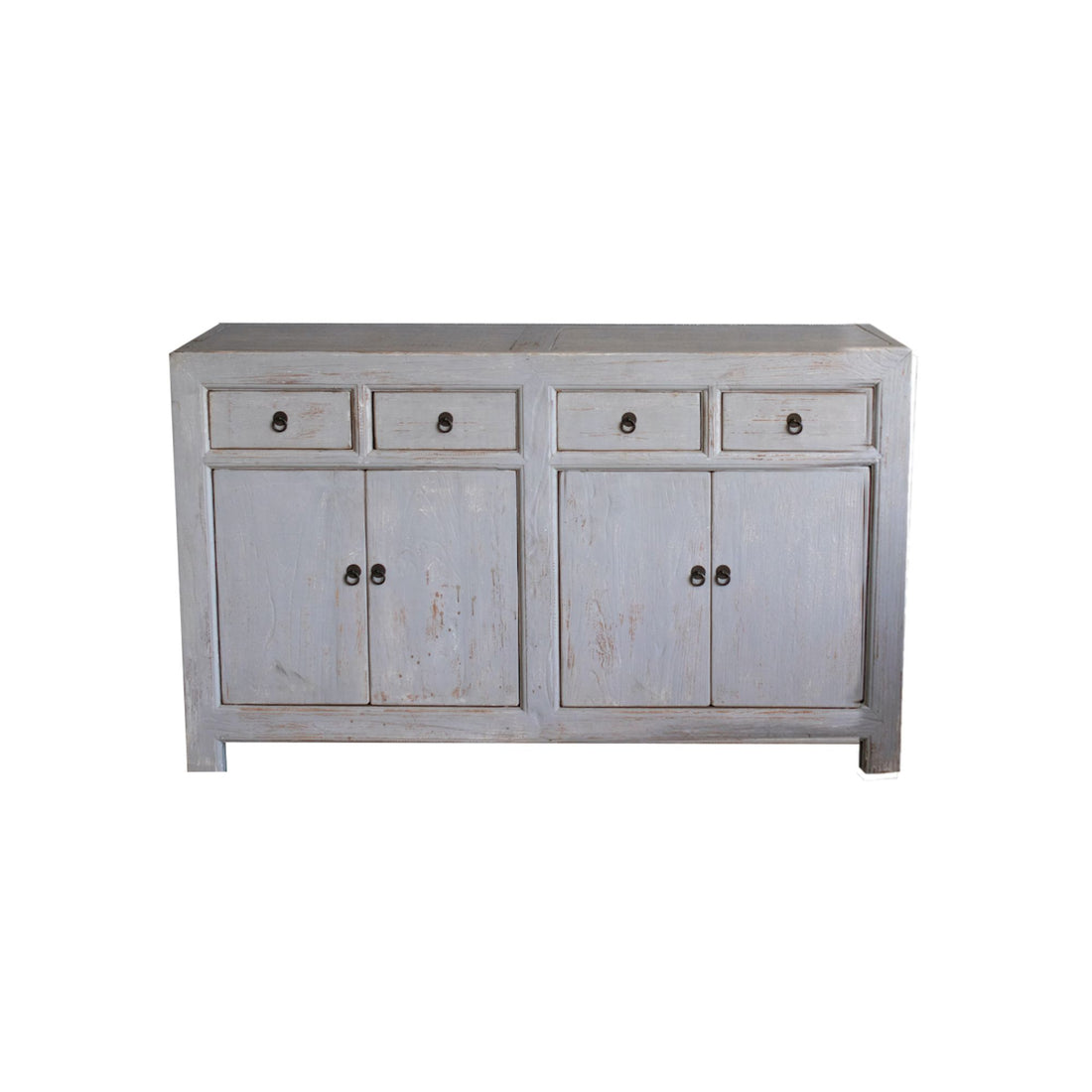 Reclaimed Elm Sideboard L1600mm Living Furniture Beachwood Designs Painted Light Grey Elm