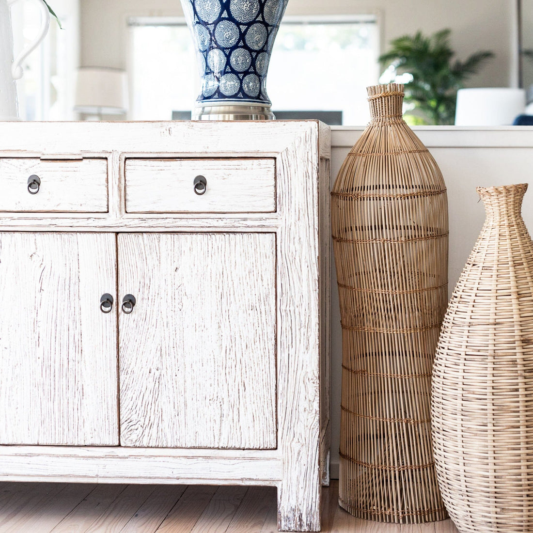 Reclaimed Elm Sideboard L2000mm Living Furniture Beachwood Designs