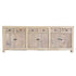 Reclaimed Elm Sideboard L2400mm Living Furniture Beachwood Designs Vintage Grey Elm