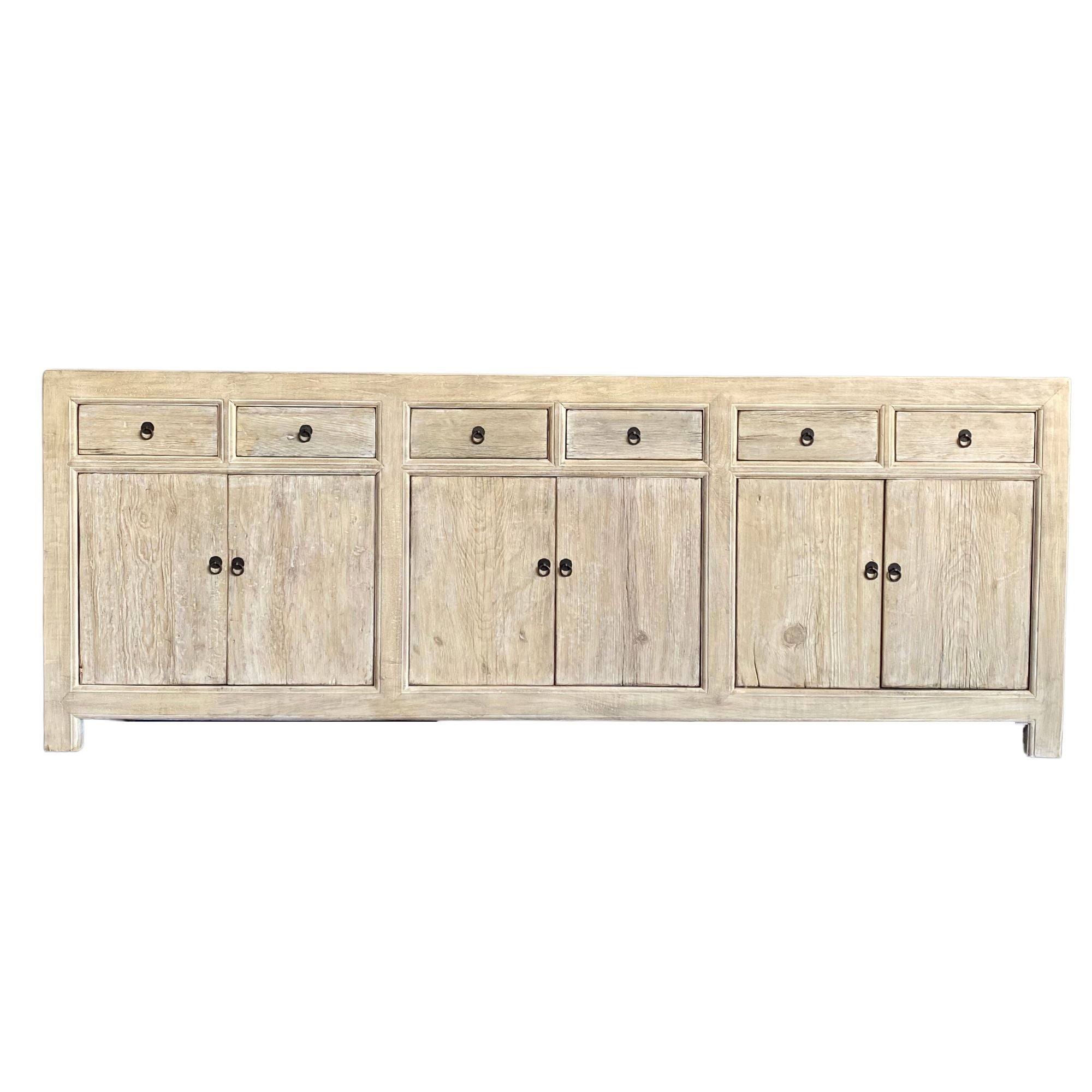 Reclaimed Elm Sideboard L2600mm Living Furniture Beachwood Designs Natural Elm