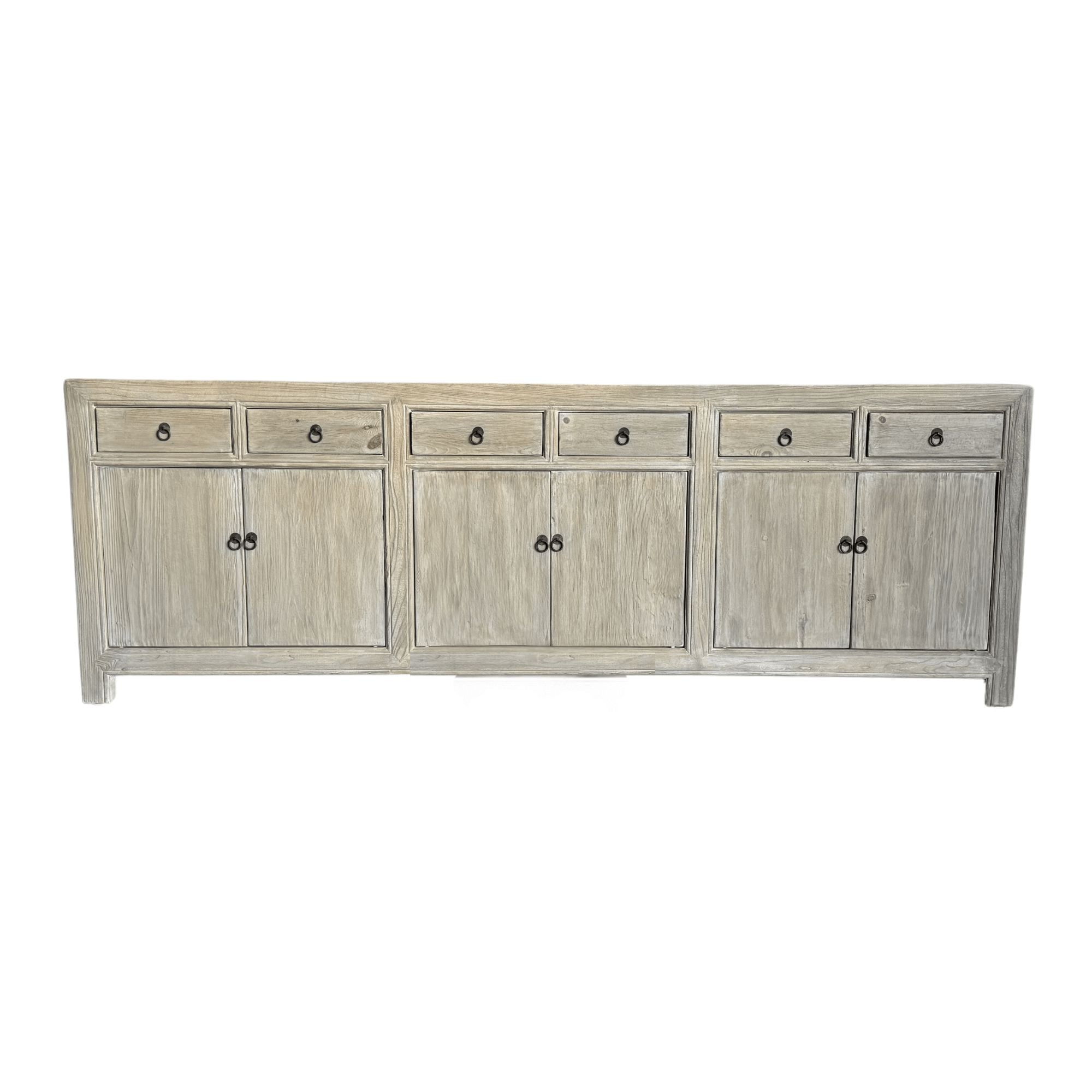 Reclaimed Elm Sideboard L2600mm Living Furniture Beachwood Designs Vintage Smoked Elm
