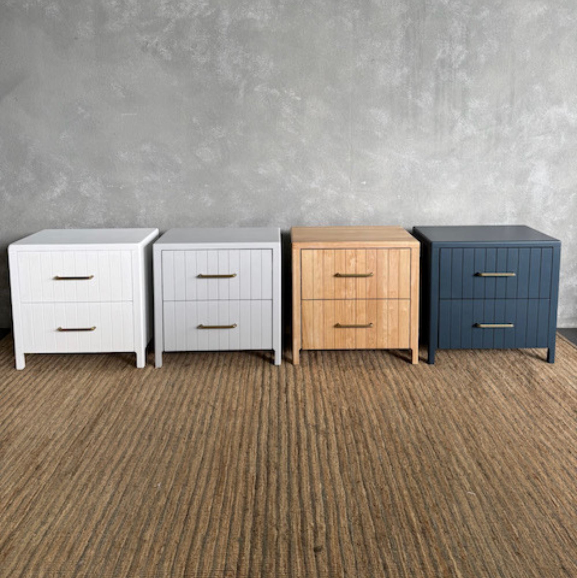 Rhodes Bedside L600mm Bedroom Furniture Beachwood Designs