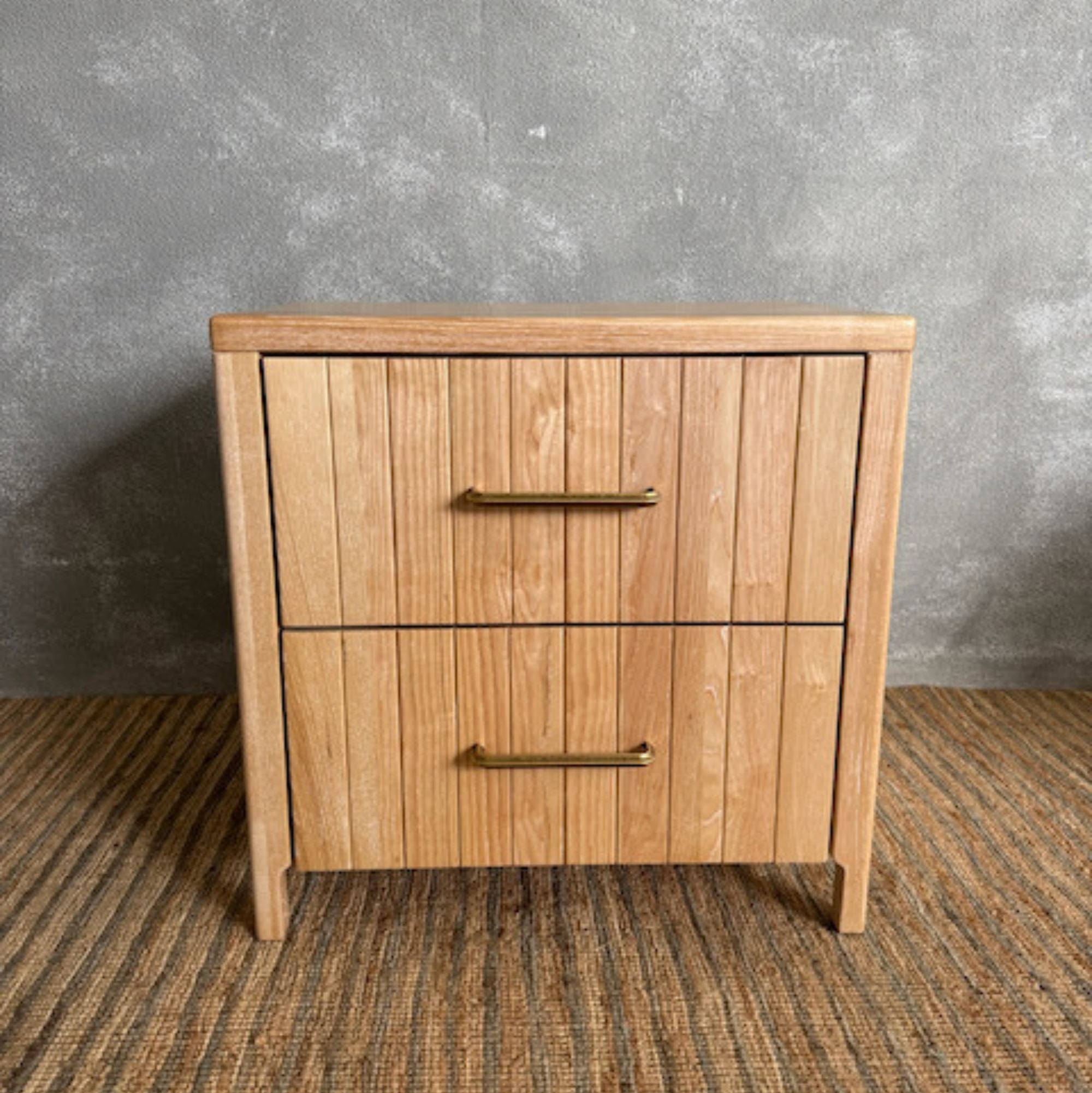 Rhodes Bedside L600mm Bedroom Furniture Beachwood Designs