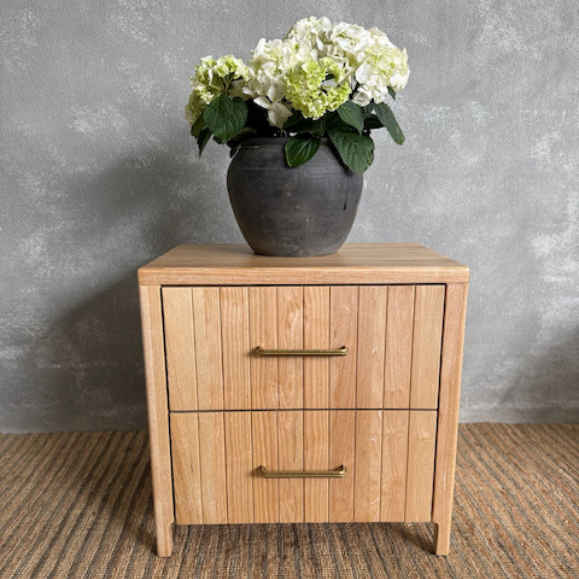 Rhodes Bedside L600mm Bedroom Furniture Beachwood Designs