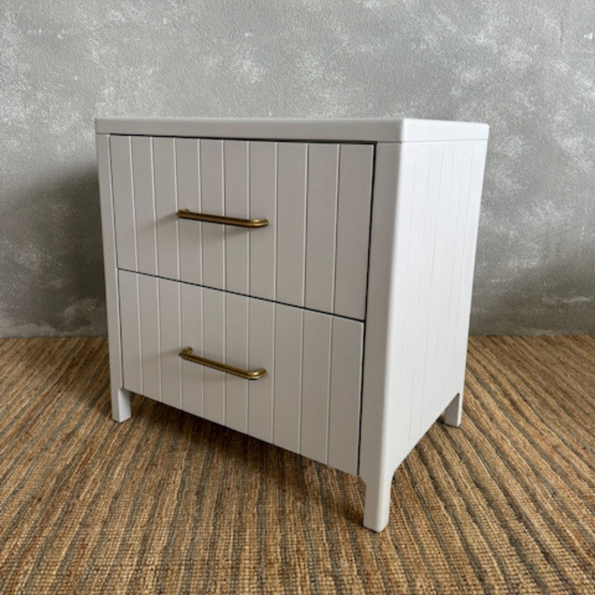 Rhodes Bedside L600mm Bedroom Furniture Beachwood Designs