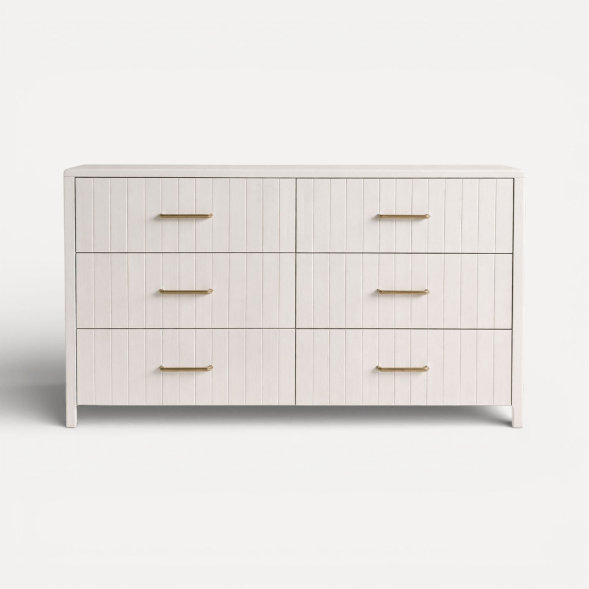 Rhodes Chest of Drawers L1500mm Bedroom Furniture Beachwood Designs White