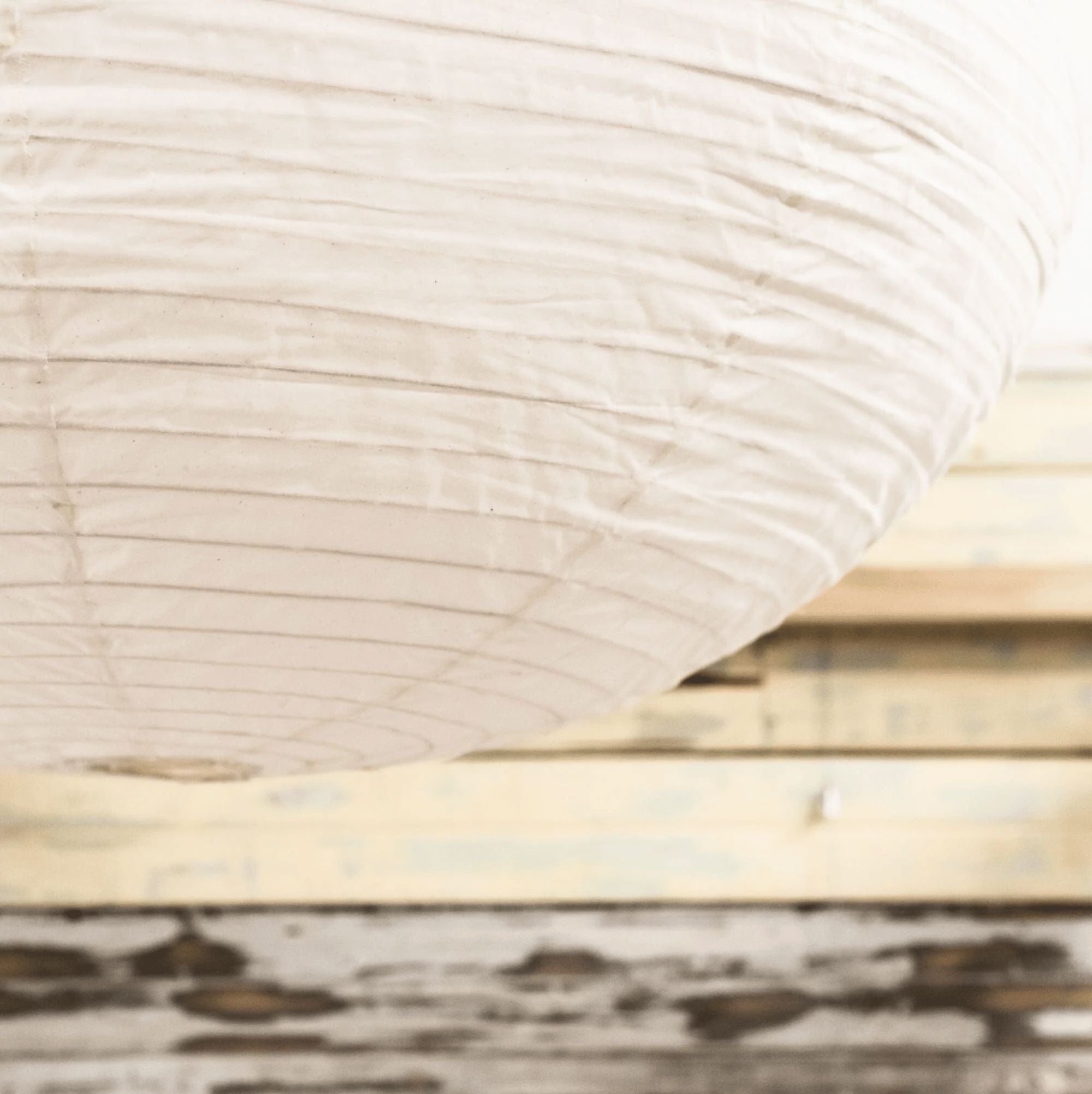 Round Cotton Lantern Homewares Beachwood Designs