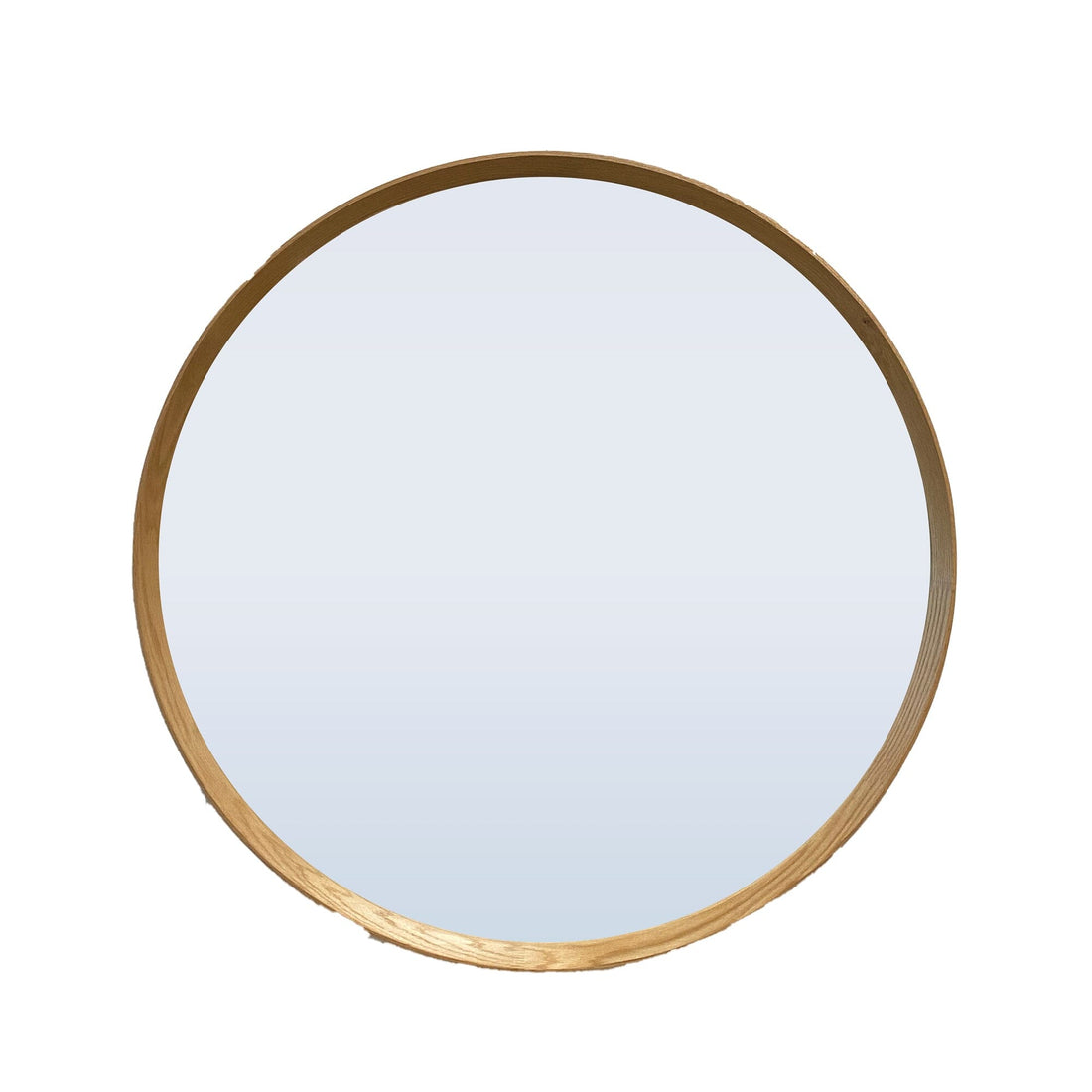 Round Oak Mirror 1000D - Natural Homewares Beachwood Designs 
