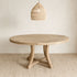 Saville Elm Dining Table - D1200mm Dining Furniture Beachwood Designs