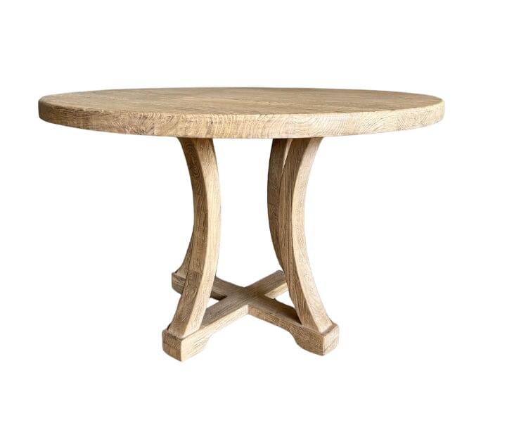 Saville Elm Dining Table - D1200mm Dining Furniture Beachwood Designs