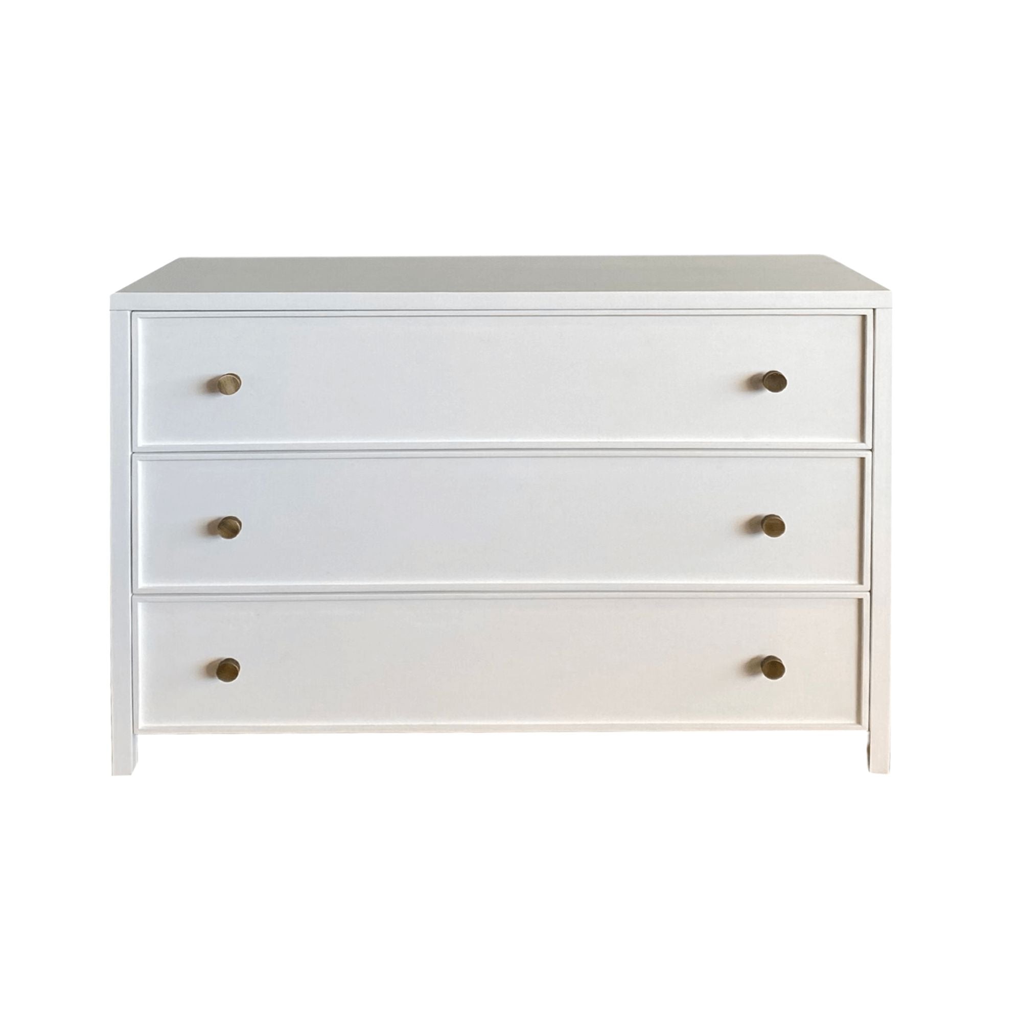 Sorrento Chest of Drawers L1200mm Bedroom Furniture Beachwood Designs Hand painted White