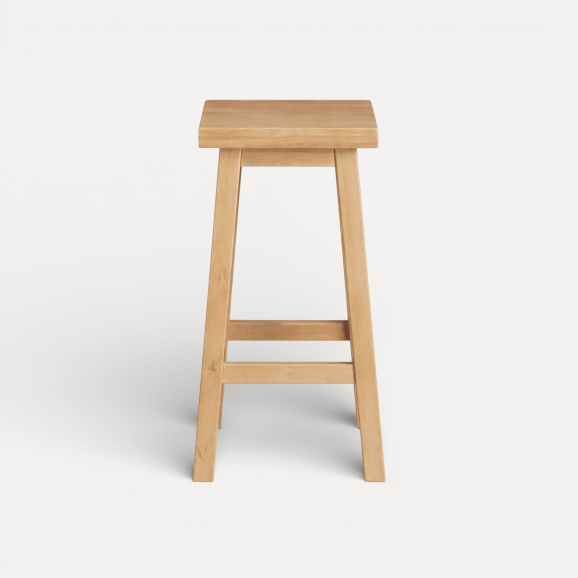 Square Bar Stool - Limed Ash Dining Furniture Beachwood Designs