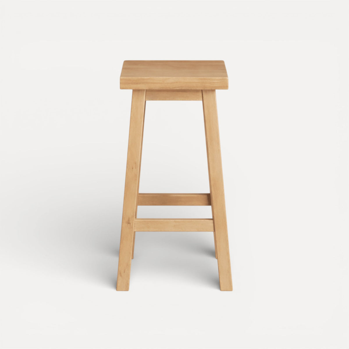 Square Bar Stool - Limed Ash Dining Furniture Beachwood Designs