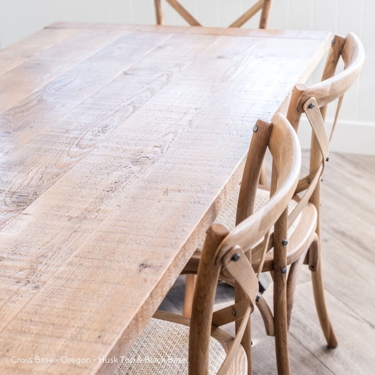 Beachwood Designs-The Custom Cross Base Dining Table