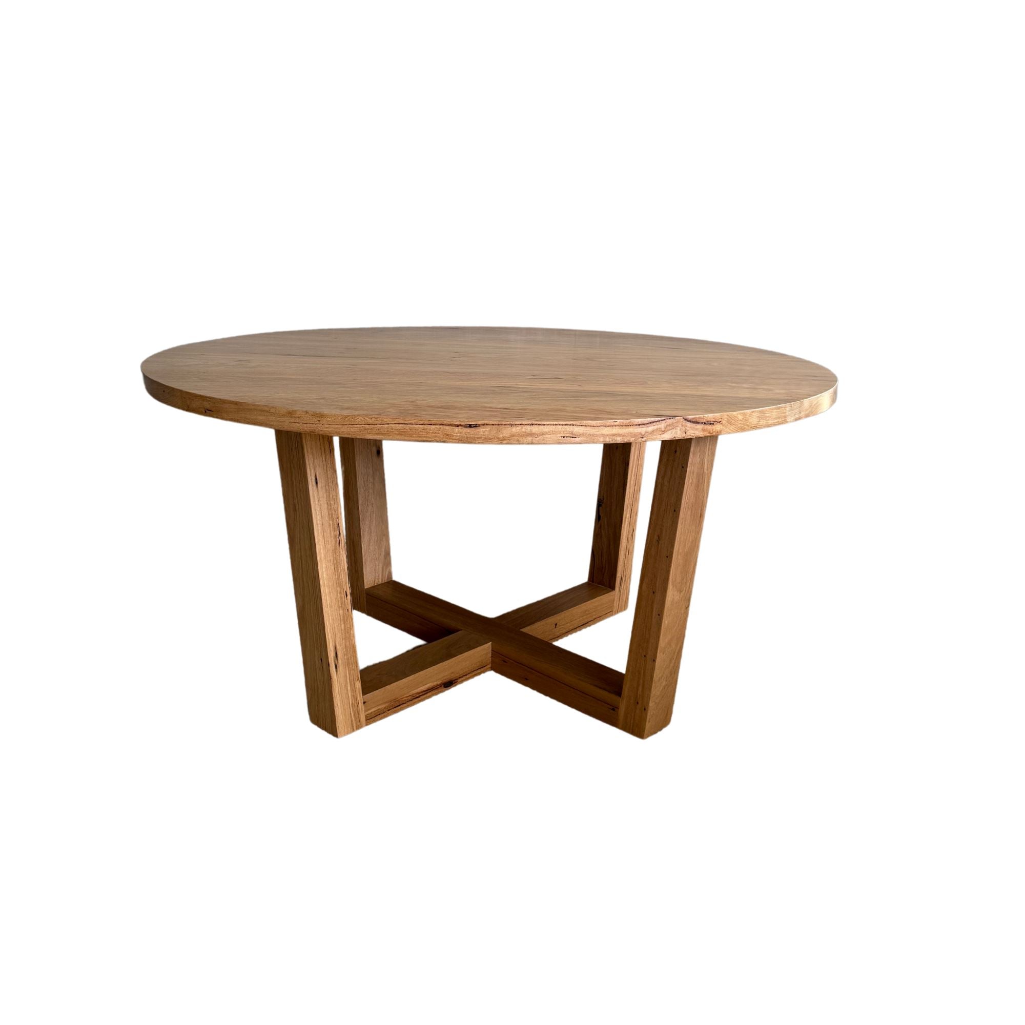 The Custom Round Angled Loop Dining Table Dining Furniture Beachwood Designs