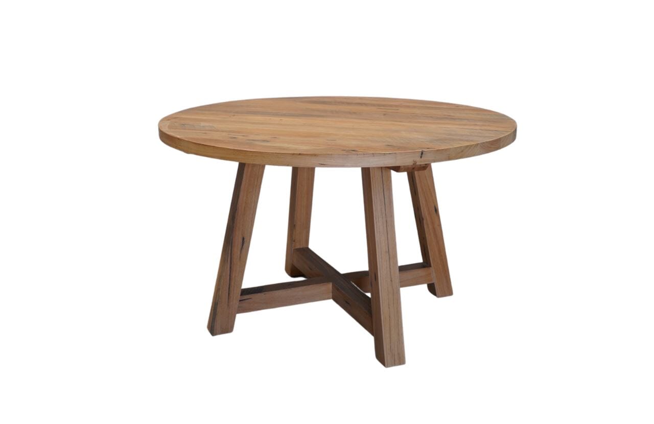 The Custom Round Bay Pedestal Dining Table Dining Furniture Beachwood Designs