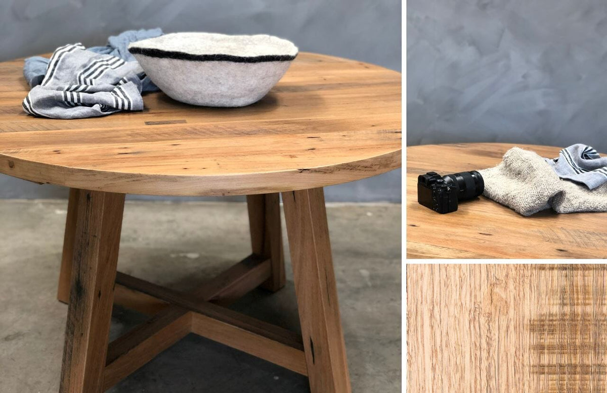 The Custom Round Bay Pedestal Dining Table Dining Furniture Beachwood Designs