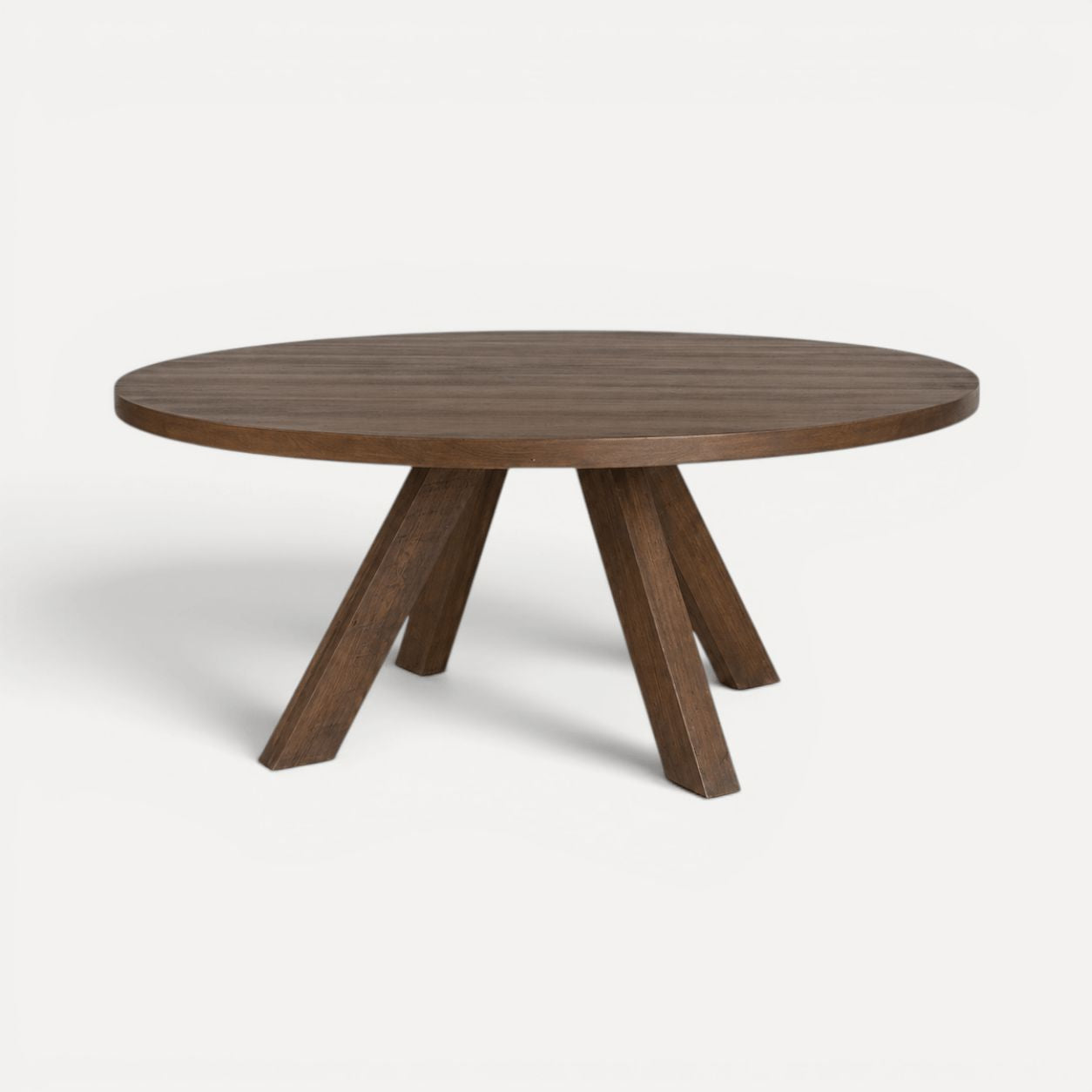 The Round Four Leg Table Dining Furniture Beachwood Designs