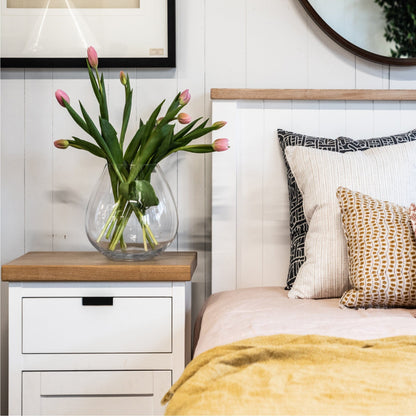 V-Groove Bed - King Bedroom Furniture Beachwood Designs 