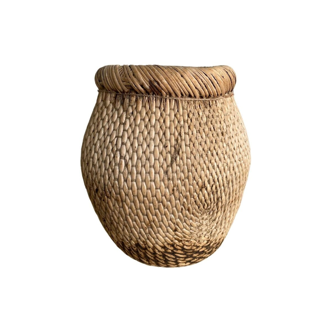 Beachwood Designs-Vintage Round Basket