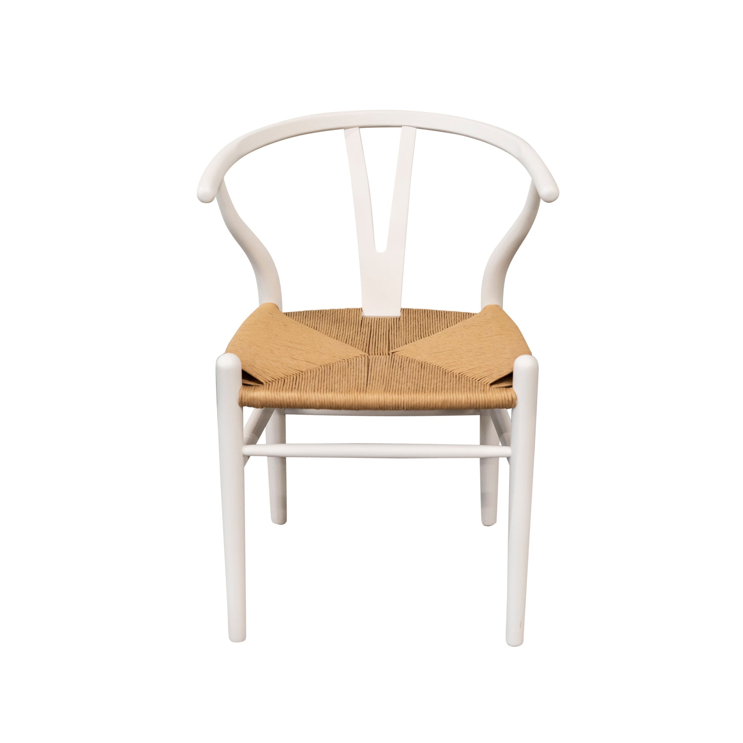 Wishbone Style Chair Dining Furniture Beachwood Designs White