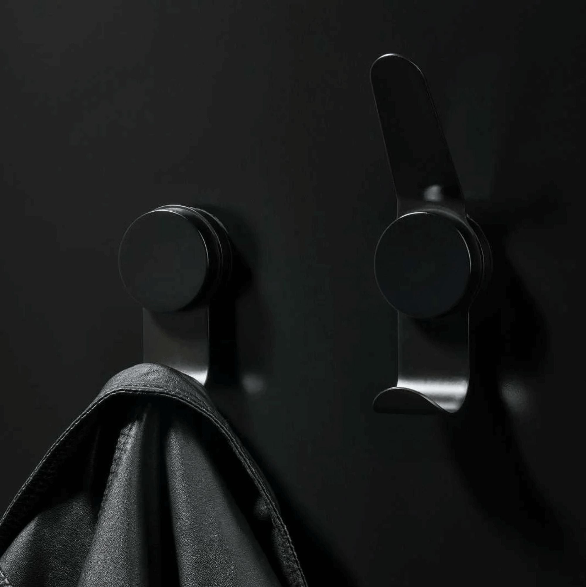 Zone Denmark Solo Suction Puck Hook Black Homewares Beachwood Designs